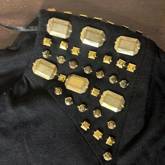 Vince Camuto Embellished Shoulder Dress - Picture 3 of 6